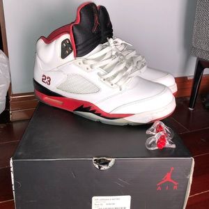Jordan “Fire Red” 5s